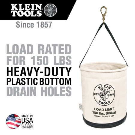 All Purpose Work Canvas Bucket