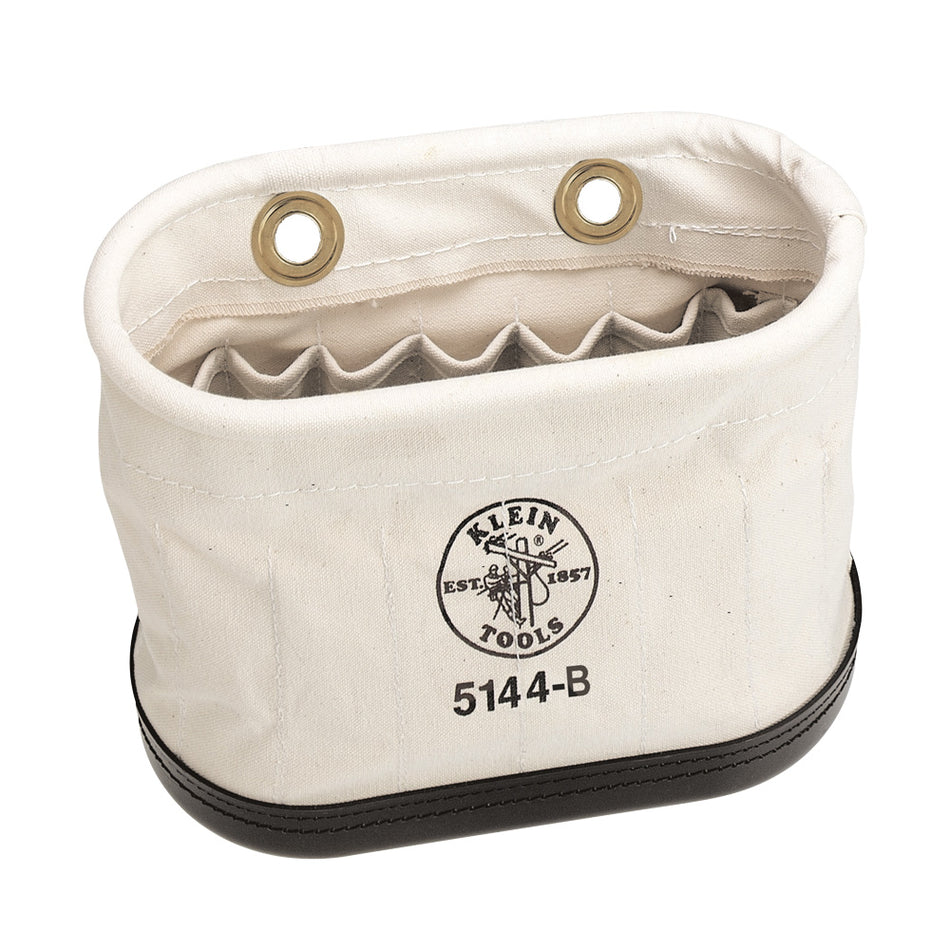Klein Tools 5144B Aerial Basket Oval Bucket with 15 Interior Pockets