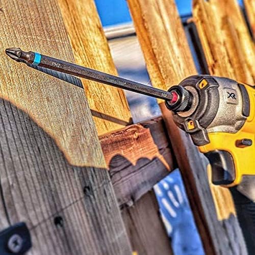 A photo of a TOOL, by Impact Bit-Double Ended-Robertson #2 & #1-6" -Red/Green - Rack-A-Tiers eCommerce - Maple Electric Supply 