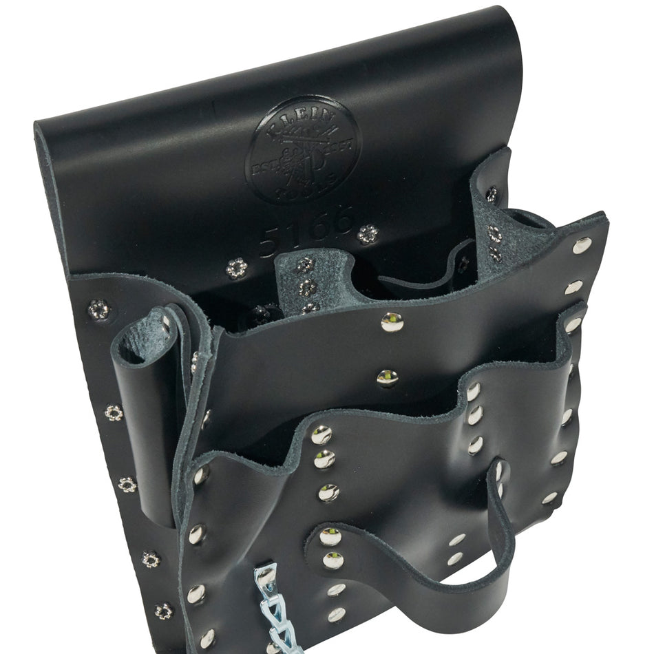 Klein Tools 5166 7-Pocket Tool Pouch - alternate angle 1