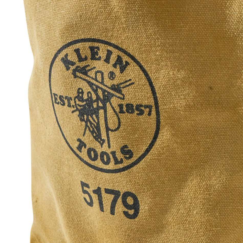 Klein Tools 5179 Water-Repellant Canvas Pouch Belt Loops - alternate angle 1