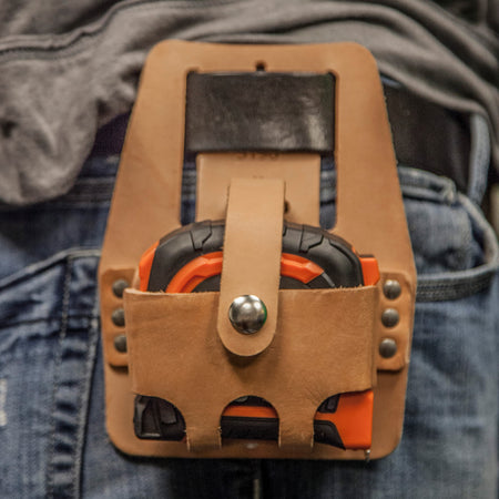 Leather Tape Measure Holder, Large