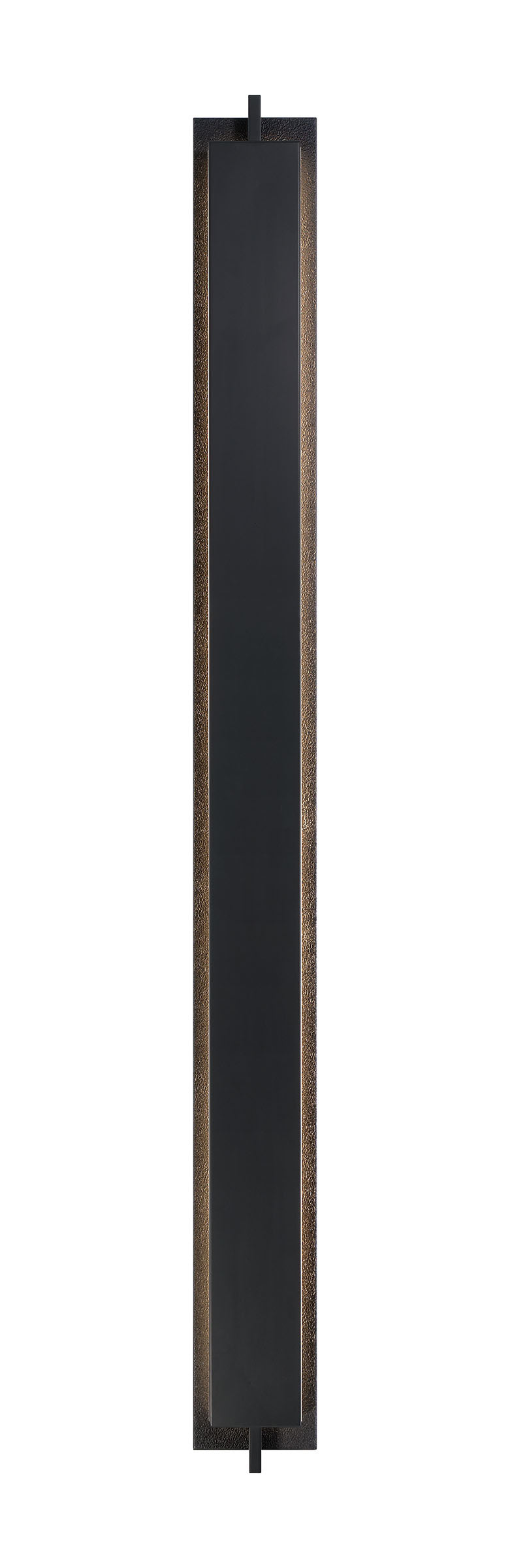 Eurofase Tribek 60" LED Outdoor Wall Light, Matte Black, front view