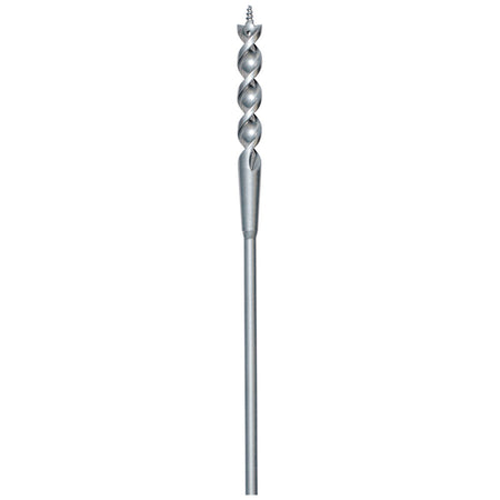 Flex Auger Bit with Screw Point, 3/8 x 72-Inch