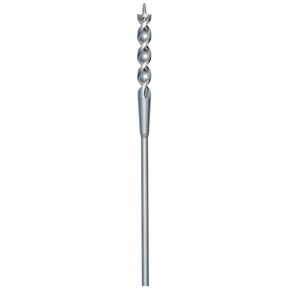 Flex Auger Bit with Screw Point, 3/8 x 72-Inch