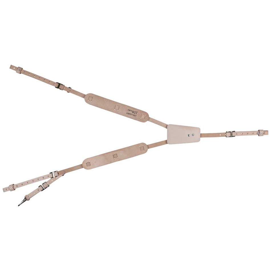 Klein Tools 5413 Soft Leather Work Belt Suspenders - additional view