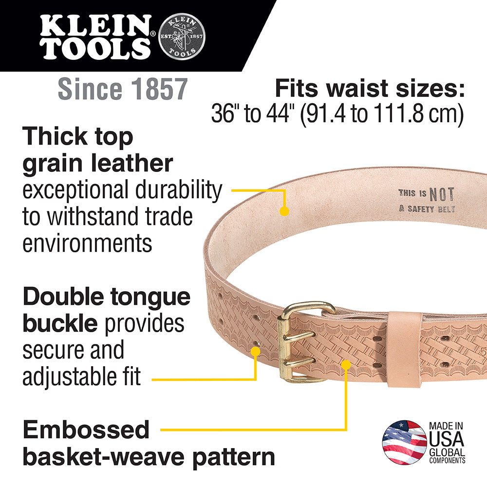 Heavy-Duty Embossed Tool Belt, Medium