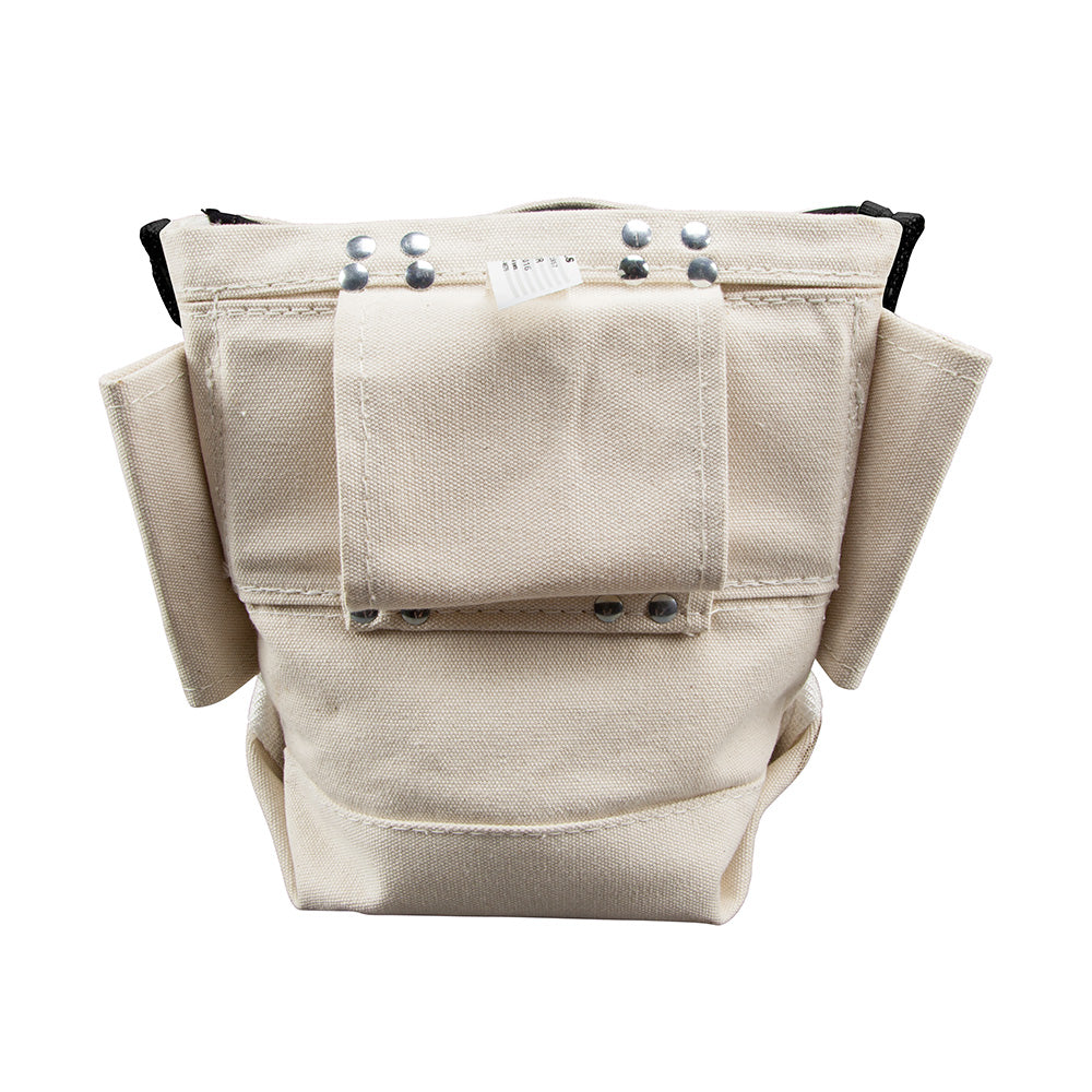 Bolt Retention Pouch, Canvas, 10-Inch Wide