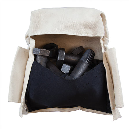 Bolt Retention Pouch, Canvas, 10-Inch Wide