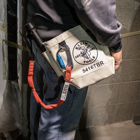Bolt Retention Pouch, Canvas, 10-Inch Wide
