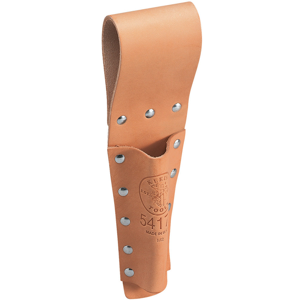 Bull Pin Holder with Slotted Connection, Leather