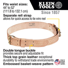 Ironworker's Heavy-Duty Tie-Wire Belt, Extra Large
