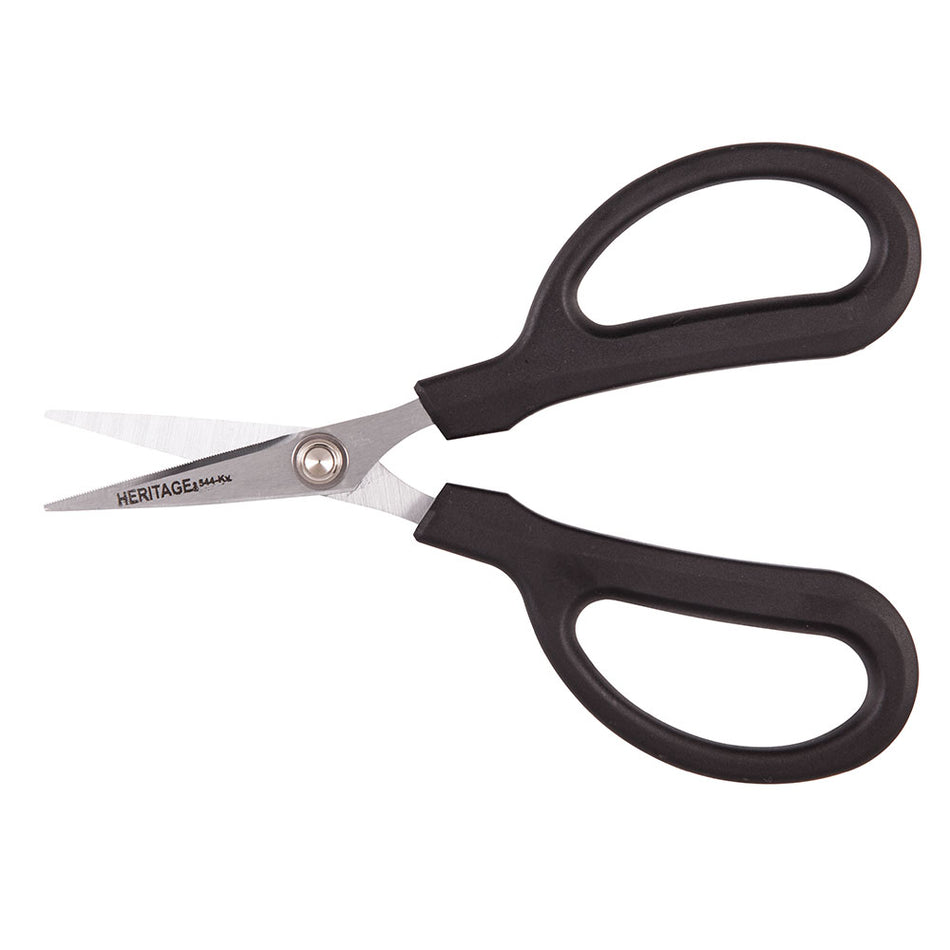 Klein Tools 544KV Utility, Kevlar Shear, Fiber Optics, 6-3/8-Inch - alternate angle 1