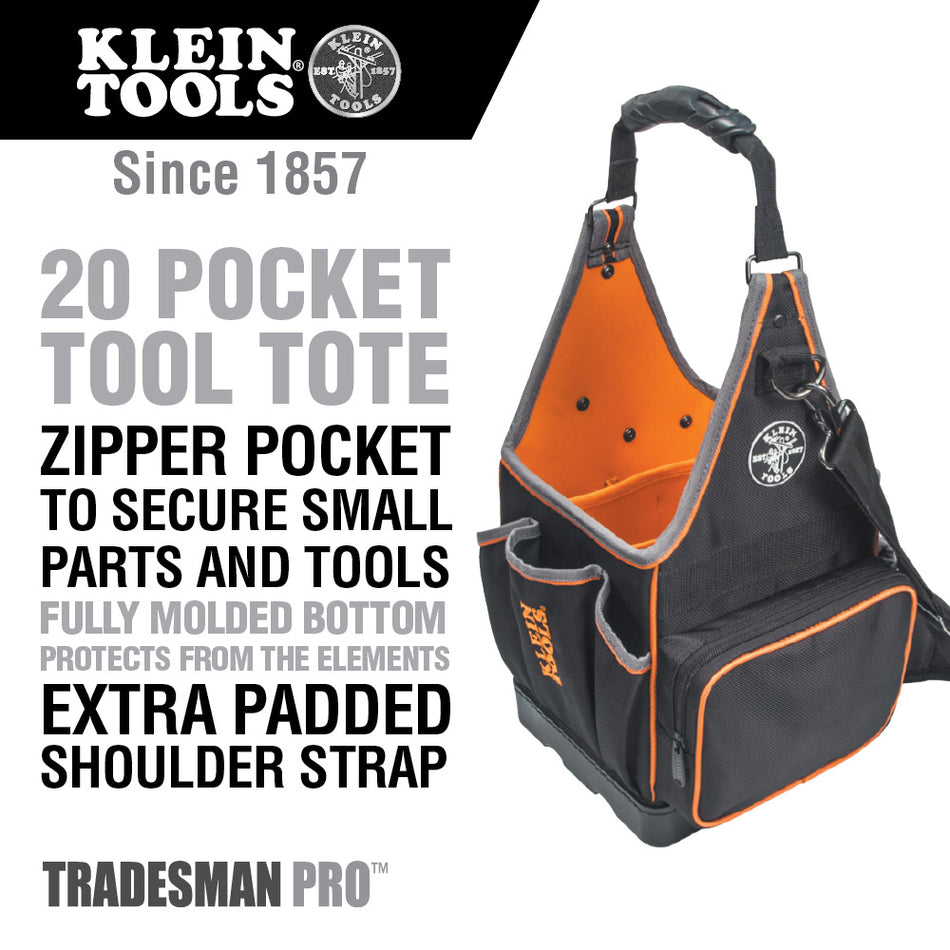 Klein Tools 554158-14 Tradesman Pro™ 8-Inch Tote - feature detail