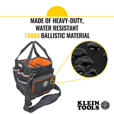 Tool Bag, Tradesman Pro™ Tool Tote, 40 Pockets, 10-Inch
