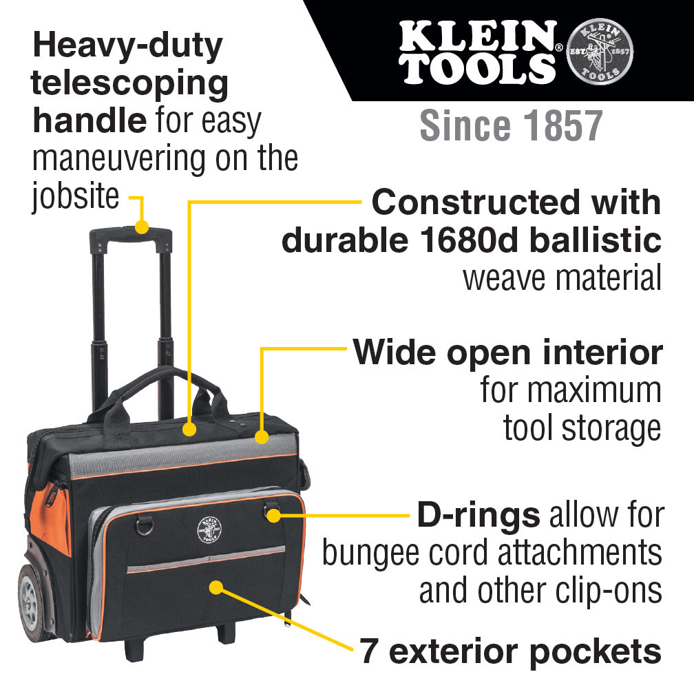 Tradesman Pro™ Rolling Tool Bag
