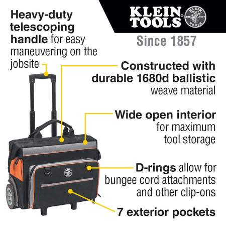 Tradesman Pro™ Rolling Tool Bag