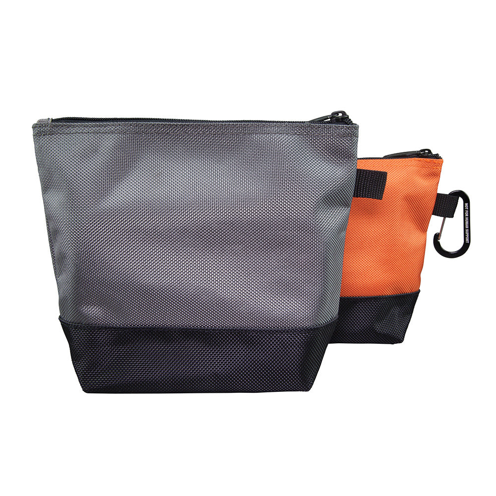 Stand-Up Zipper Bags, 2 Pk