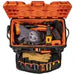 55473RTB Klein Tools Tradesman Pro™ Tool Master Rolling Tool Bag, 19 Pockets, 22-Inch, Model 55473RTB