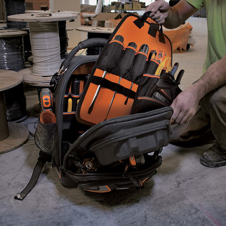 Klein Tools 55485 Tradesman Pro™ Tool Master Backpack - application