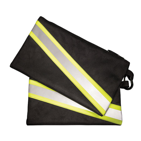 High Visibility Zipper Bags, 2-Pack