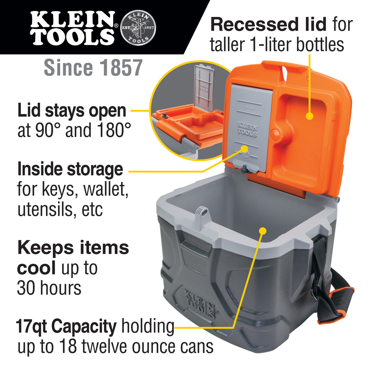 55600 Tradesman Pro™ Tough Box 17-Quart Cooler.