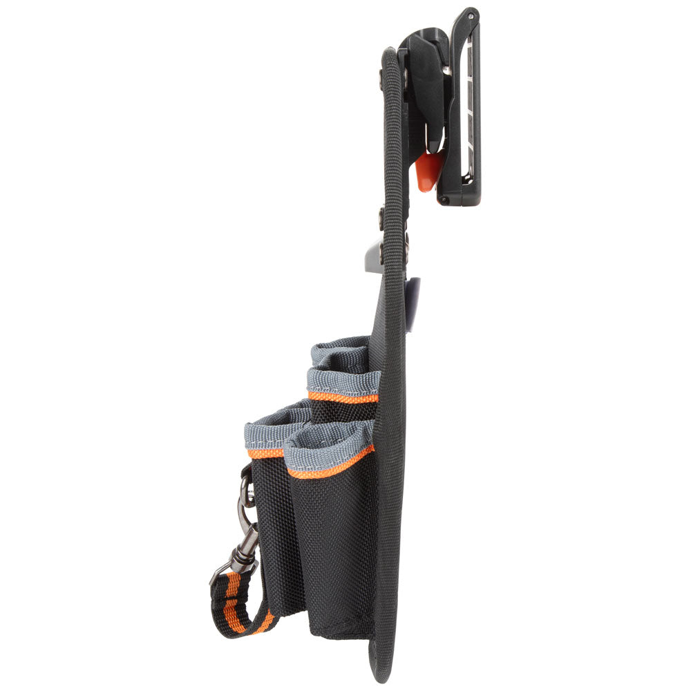 A photo of a Tool Holders; Tradesman Pro Organizers, by 55830MB MODbox™ 6 Pocket Tool Pouch - Klein Tools eCommerce - Maple Electric Supply 