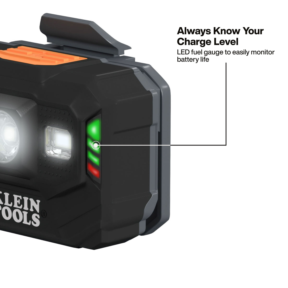 Klein Tools 56062 56062 Klein Tools Rechargeable Headlamp and Work light, 300 Lumens All-Day Runtime - additional view