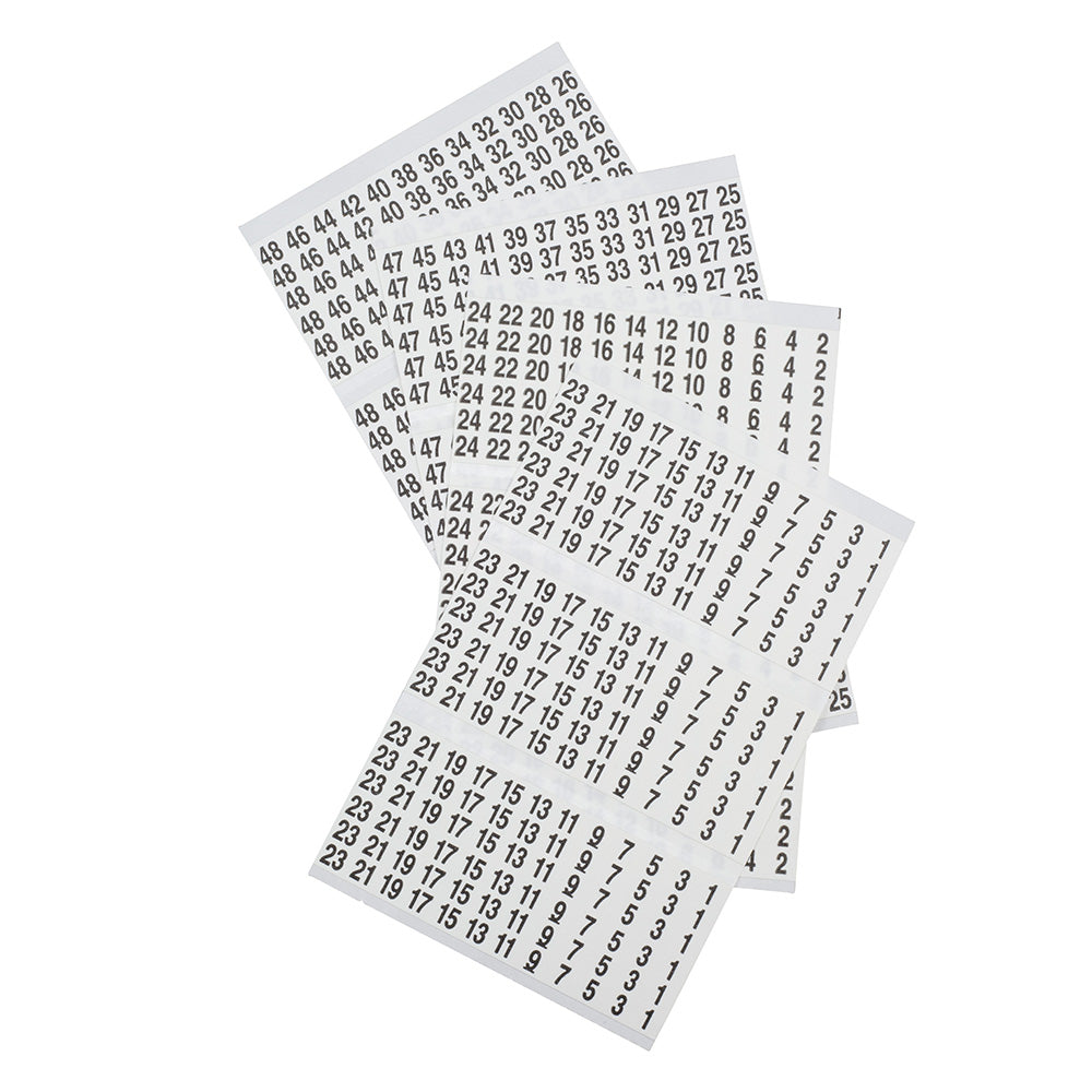 Wire Marker Book, 1-48