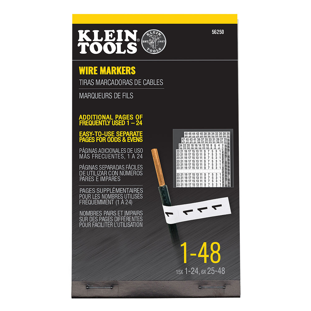 Wire Marker Book, 1-48