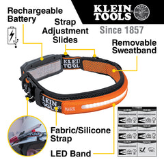 Klein Tools 56308 56308 Wide-Beam Headlamp with Strap - additional view