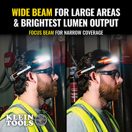 Klein Tools 56308 56308 Wide-Beam Headlamp with Strap - additional view
