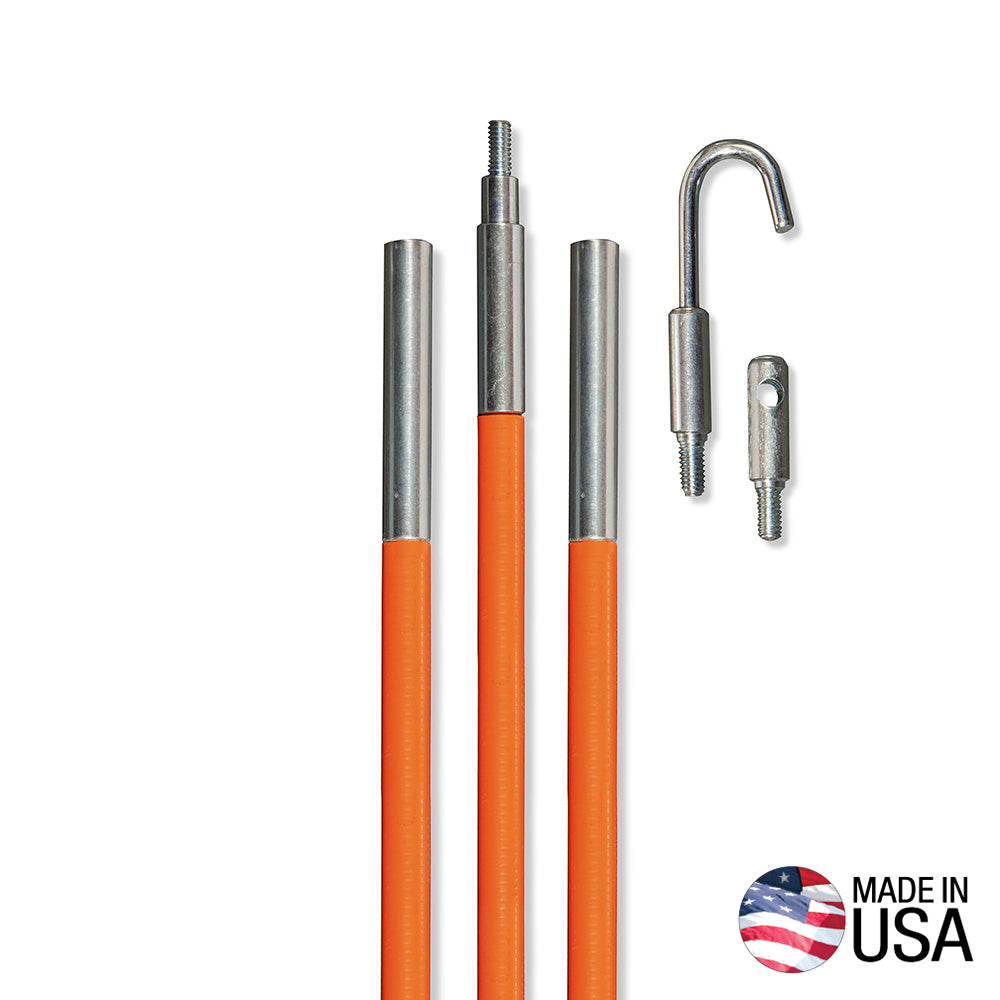 Lo-Flex Fish Rod Set, 12-Foot
