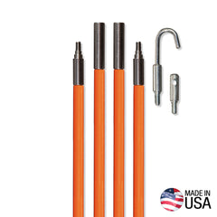 Lo-Flex Fish Rod Set, 24-Foot