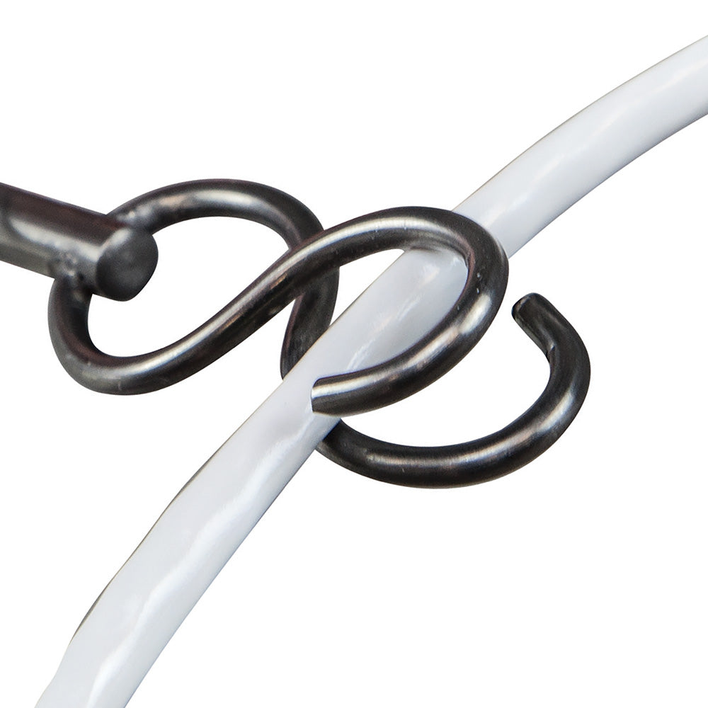 Double-S Hook Fish Rod Attachment