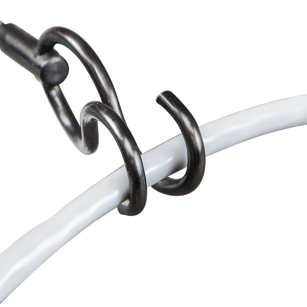 Double-S Hook Fish Rod Attachment