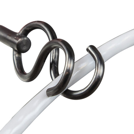 Double-S Hook Fish Rod Attachment