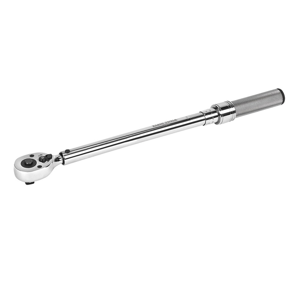 Klein Tools 57000 3/8-Inch Torque Wrench Square Drive 14-Inch Length - alternate angle 1