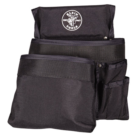 PowerLine™ Series 8-Pocket Tool Pouch, Black Nylon