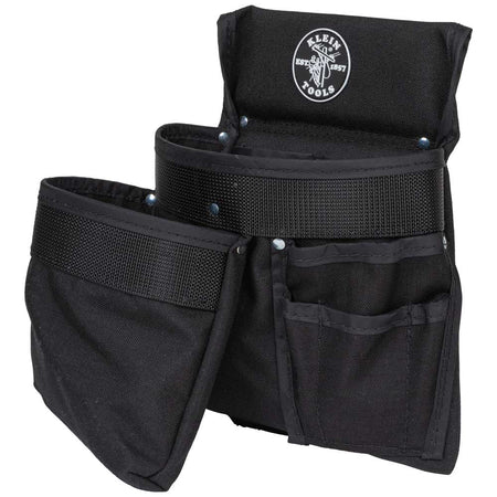 PowerLine™ Series 8-Pocket Tool Pouch, Black Nylon