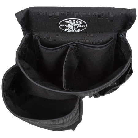 PowerLine™ Series 8-Pocket Tool Pouch, Black Nylon
