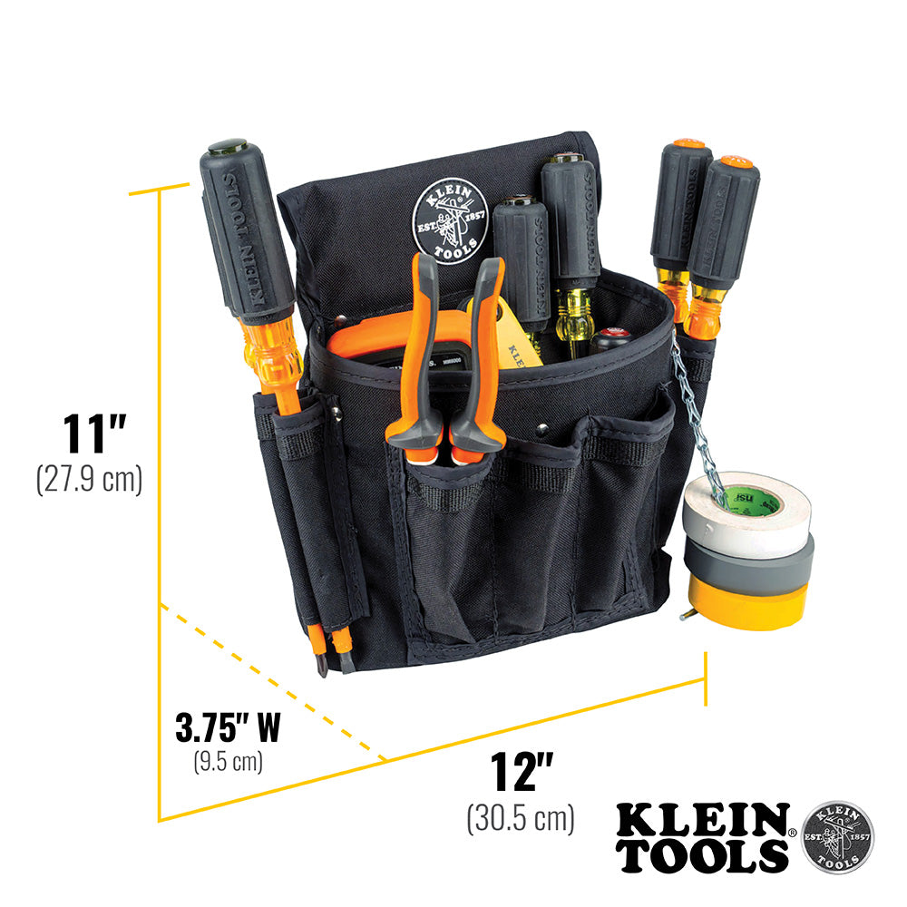 PowerLine™ Series 18 Pocket Electrician Tool Pouch