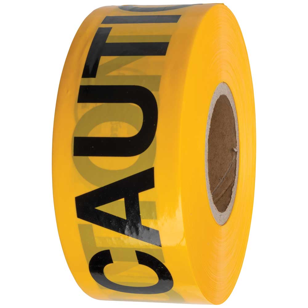 Caution Warning Tape Barricade 1000-Foot