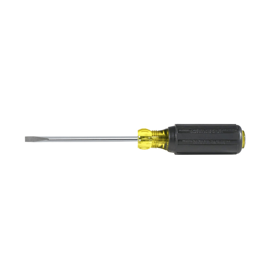 Klein Tools 601-4 3/16-Inch Cabinet Tip Screwdriver 4-Inch - alternate angle 1