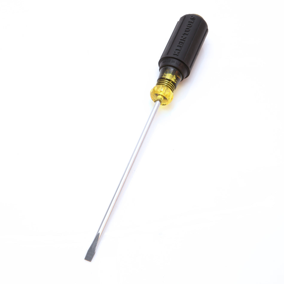 Klein Tools 601-6 3/16-Inch Cabinet Tip Screwdriver 6-Inch - alternate angle 2