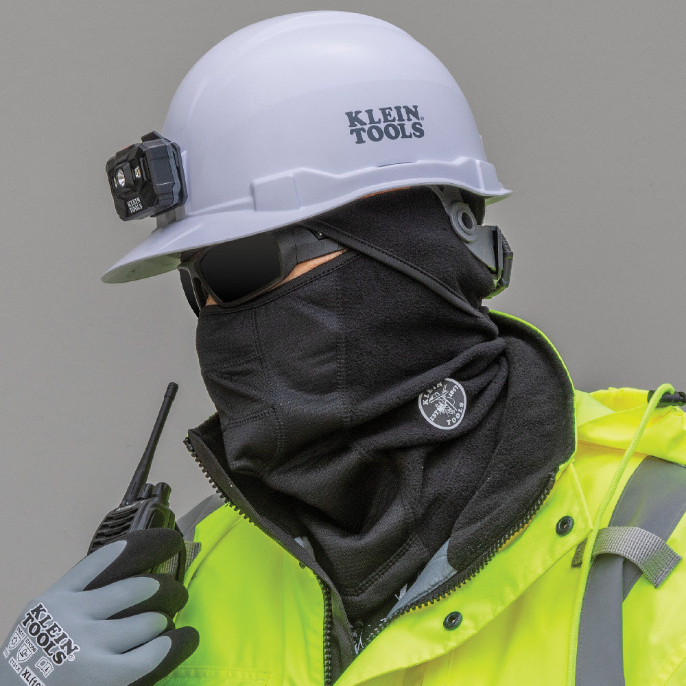 Klein Tools 60132 60132 Klein Tools Wind Proof Hinged Balaclava - application
