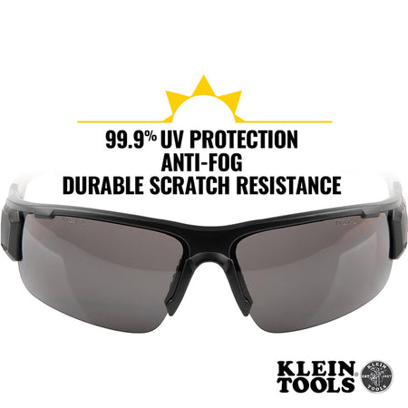 60162-Protective Eyewear, Dark Gray Lens