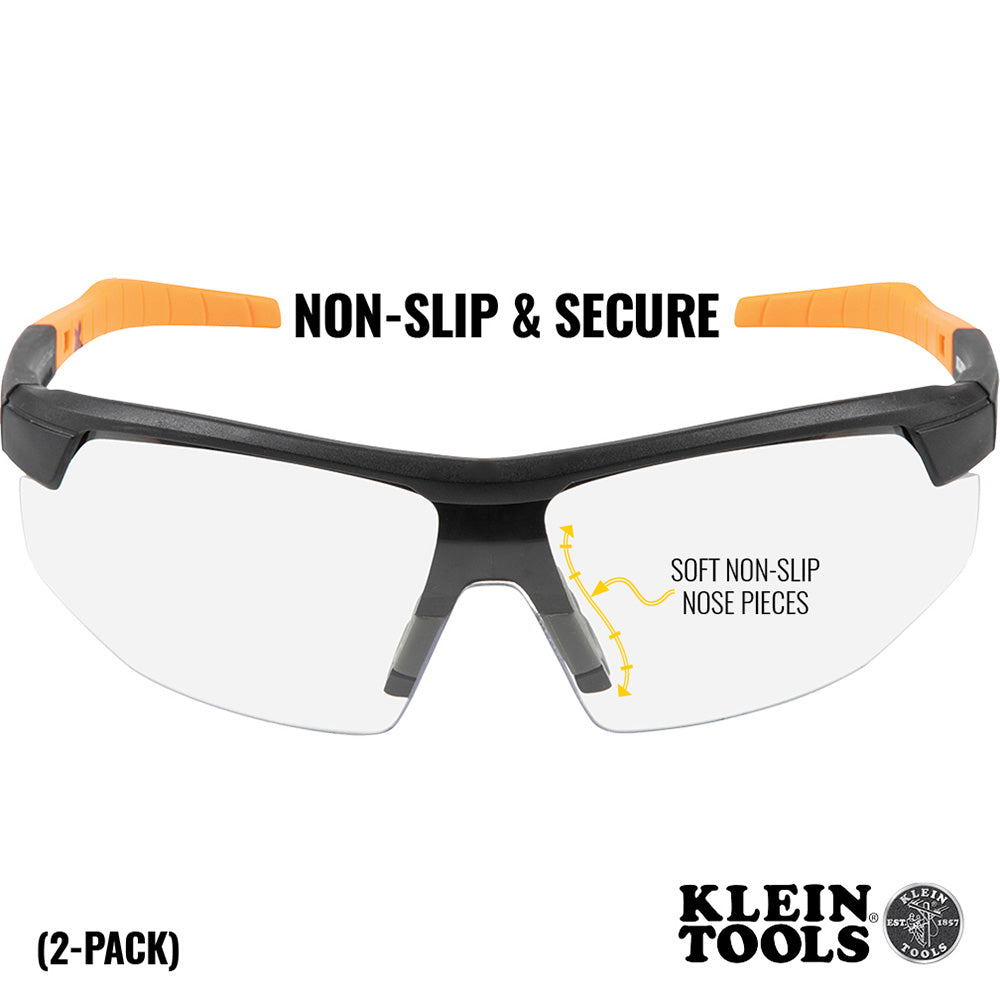 Klein Tools 60171 60171 Klein Tools Standard Safety Glasses, Clear Lens, 2-Pack - additional view