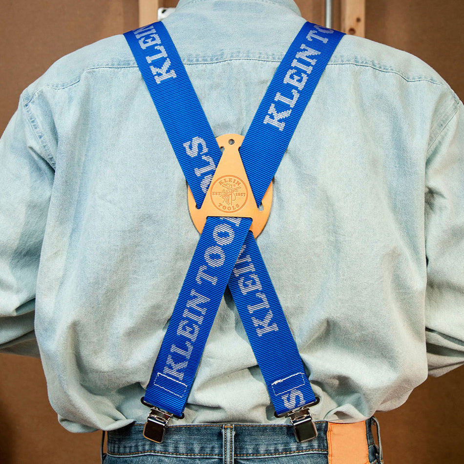 Nylon-Web Suspenders with Adjustable Back