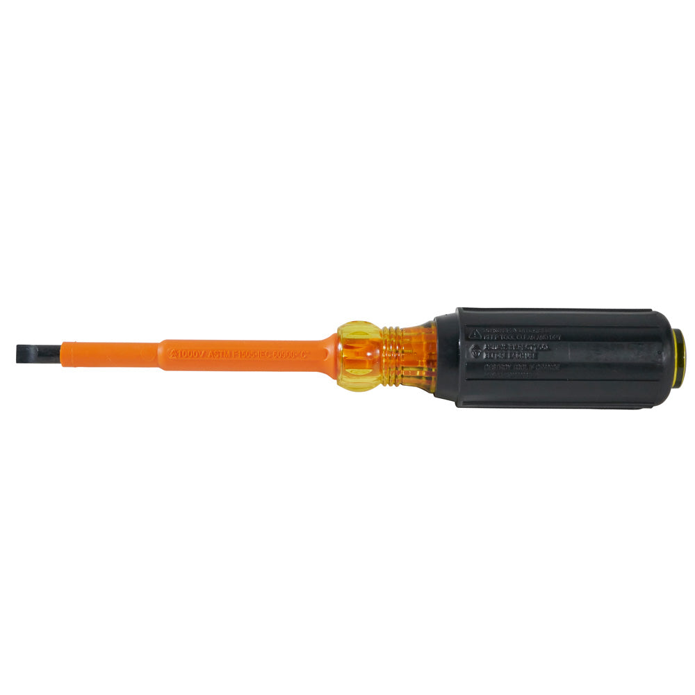 1/4-Inch Cabinet Tip Insulated Screwdriver, 4-Inch